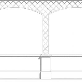 Dessin de construction avec ombres