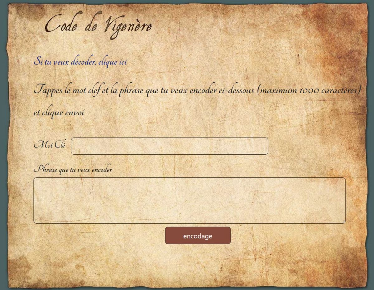 Le résultat final