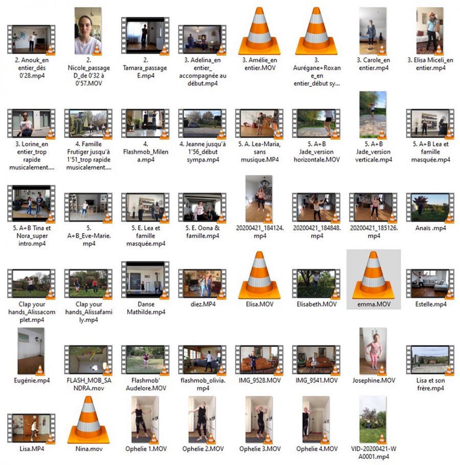 Dossier des rushs